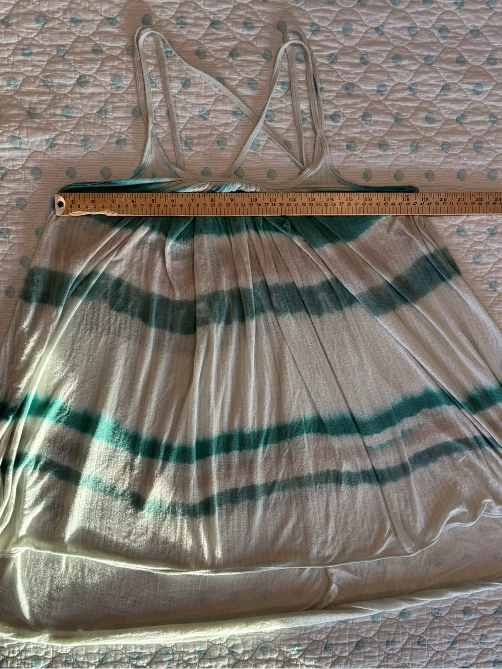 Free People We The Free Tie Dye Swing Tank Tunic Beach Boho Festival XS